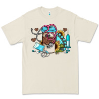 Bone western sunflower gemstone nurse Premium Tee - JahusDesignShop