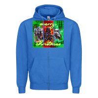 True Royal merry christmas gnomies Zipper Hoodie - CowGirlArtShop