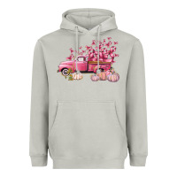 Moon Dust Breast Cancer truck Heavyweight Hoodie - FaDigitalArtStudio