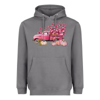 Storm Breast Cancer truck Heavyweight Hoodie - FaDigitalArtStudio