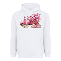 White Breast Cancer truck Heavyweight Hoodie - FaDigitalArtStudio