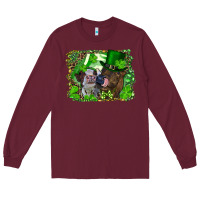 Burgundy st. patrick's day heifers Long Sleeve Tee - RanaPortraitStore
