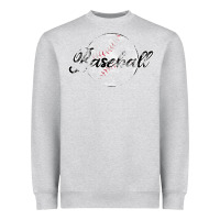 Heather Grey Baseball Heavyweight Sweatshirt - Bettercallsaul