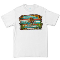 White cactus turquoise serape leopard mexican flag Premium Tee - Jasminsmagicworld