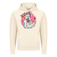 Vintage Artic boo jee pink christmas ghost Vintage Hoodie - MaliasSmallBusiness