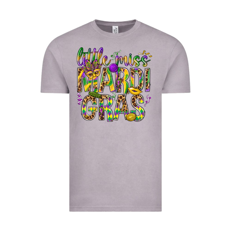 Little Miss Mardi Gras Vintage Tee by BundleAndBundleShop | Teevron