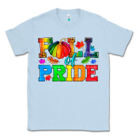 Dusty Blue Fall Of Pride Classic Tee - BundleAndBundleShop