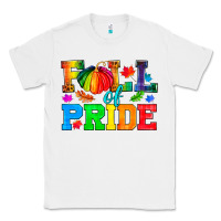 White Fall Of Pride Classic Tee - BundleAndBundleShop