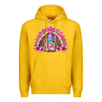Lemon valentine's day rainbow gnome olivia Premium Hoodie - OliviaCreatesArt
