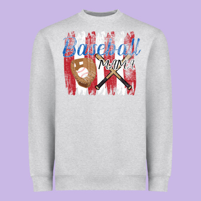 Baseball Mom Heavyweight Sweatshirt Designed By Bettercallsaul