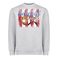 Heather Grey Baseball mom Heavyweight Sweatshirt - Bettercallsaul