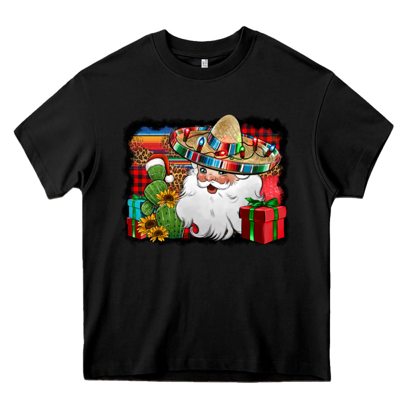 Santa Claus Spanish Christmas Heavy Core Tee by Jasminsmagicworld | Teevron