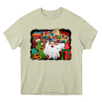 Mossy Santa Claus Spanish Christmas Heavy Core Tee - Jasminsmagicworld