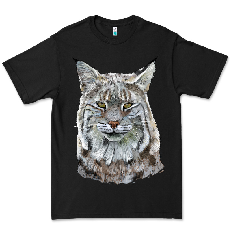 Bobcat Head Premium Tee by LillyAllenDesigns | Teevron