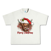 Pistachio mooey christmas cow Urban Heavy Tee - JahusDesignShop