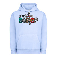 Pigment Grape Ice Happy Easter Urban Hoodie - CowhideDigitalArt