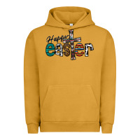 Pigment Peanut Butter Happy Easter Urban Hoodie - CowhideDigitalArt