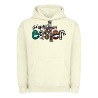 Pigment Pistachio Happy Easter Urban Hoodie - CowhideDigitalArt