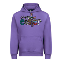 Tulip Happy Easter Urban Hoodie - CowhideDigitalArt