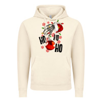 Vintage Artic Ho ho ho skeleton Vintage Hoodie - NancyCooperArtShop