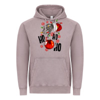 Vintage Zinc Ho ho ho skeleton Vintage Hoodie - NancyCooperArtShop