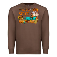 Chestnut Pumpkin Spice Junkie Premium Sweatshirt - FaDigitalArtStudio