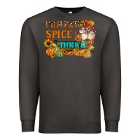 Smoke Pumpkin Spice Junkie Premium Sweatshirt - FaDigitalArtStudio