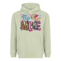 Matcha be mine valentine's day Heavyweight Hoodie - OliviaCreatesArt