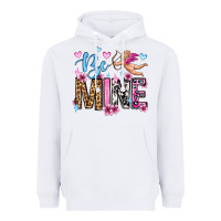 White be mine valentine's day Heavyweight Hoodie - OliviaCreatesArt