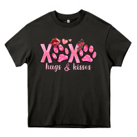 Asphalt xoxo hugs and kisses paws Heavy Core Tee - NancyCooperArtShop