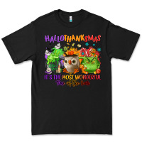 Black Hallothanksmas Premium Tee - NancyCooperArtShop