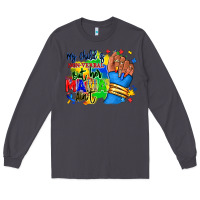 Smoke my child is non verbal but her mama aint afro hand rana Long Sleeve Tee - RanaPortraitStore