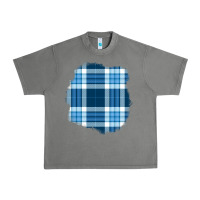 Tornado Winter Tartan Patch Urban Heavy Tee - BundleAndBundleShop
