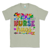 Matcha Free Nurse Hugs Pride LGBTQ+ Classic Tee - BundleAndBundleShop