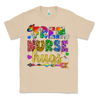 Mushroom Free Nurse Hugs Pride LGBTQ+ Classic Tee - BundleAndBundleShop