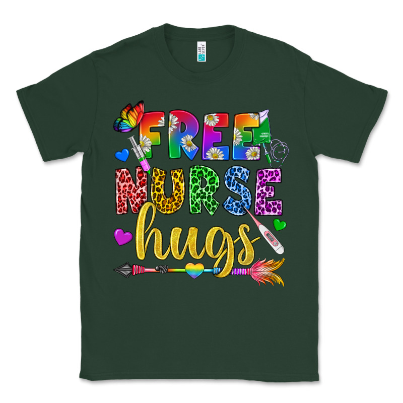 Free Nurse Hugs Pride Lgbtq+ Classic Tee by BundleAndBundleShop | Teevron