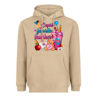 Mushroom Cupid's Favorite Teacher Valentine's Day Frappe Heavyweight Hoodie - FaDigitalArtStudio