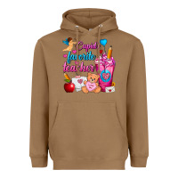 Toasted Coconut Cupid's Favorite Teacher Valentine's Day Frappe Heavyweight Hoodie - FaDigitalArtStudio