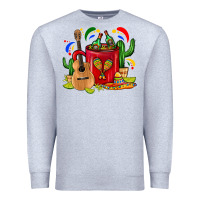Heather Grey Mexico Coffee Mug Premium Sweatshirt - FaDigitalArtStudio