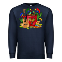 Navy Mexico Coffee Mug Premium Sweatshirt - FaDigitalArtStudio