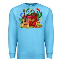 Ocean Blue Mexico Coffee Mug Premium Sweatshirt - FaDigitalArtStudio