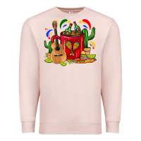 Pale Pink Mexico Coffee Mug Premium Sweatshirt - FaDigitalArtStudio