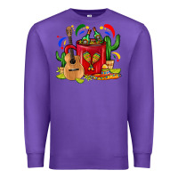 Purple Mexico Coffee Mug Premium Sweatshirt - FaDigitalArtStudio