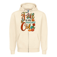 Sandshell fall is my favorite color Zipper Hoodie - CowGirlArtShop