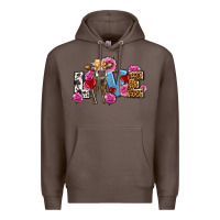 Coffee love with cow olivia Premium Hoodie - OliviaCreatesArt