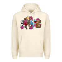 Sandshell love with cow olivia Premium Hoodie - OliviaCreatesArt