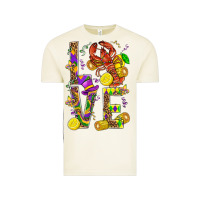 Vintage Arctic Love Crawfish Mardi Gras Vintage Tee - BundleAndBundleShop