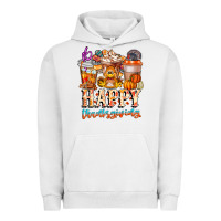 Pigment Lunar Rock happy thanksgiving Urban Hoodie - CowhideDigitalArt