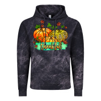 Cloud Black thankful pumpkins with glitter Vintage Hoodie - MaliasSmallBusiness