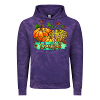 Cloud Purple thankful pumpkins with glitter Vintage Hoodie - MaliasSmallBusiness